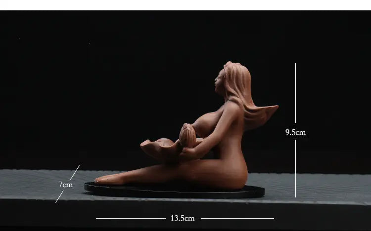 Ceramic Incense Burner with Tower for Aromatherapy