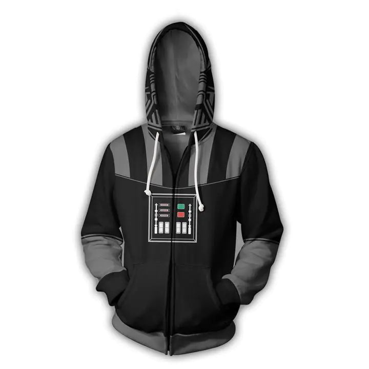Star Wars 3D Graphic Hoodie - Fashion Print Sweatshirt