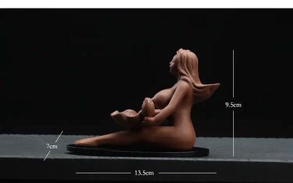 Ceramic Incense Burner with Tower for Aromatherapy