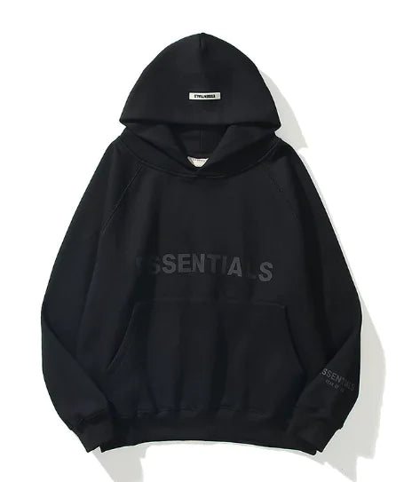 3D Rubber Logo Hoodie - High Quality Unisex Pullover