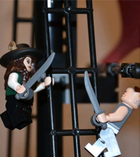 1151 PCS Pirates of the Caribbean Building Block Set